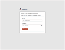 Tablet Screenshot of hotelsitemanager.com